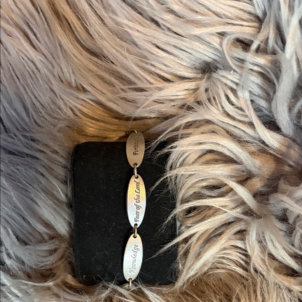 Silver Inspirational Bracelet